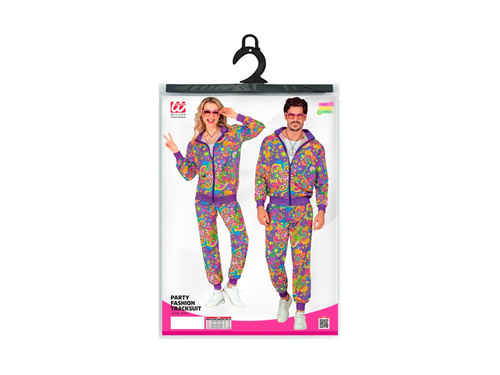 Costum de petrecere - copii cu flori neon pentru Hippie (trening)