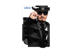 Set de 3 pahare de petrecere Blues Brothers