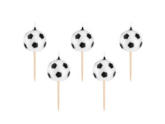 Lumânări pentru mingea de fotbal - 5 buc.