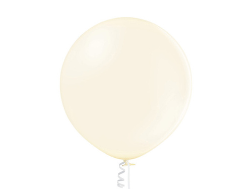 Balon latex pastel vanilie - uriaș 90 cm - 1 buc.