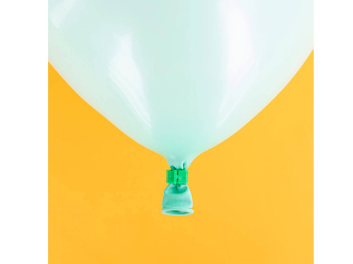 Cleme pentru închiderea baloanelor, culori mixte - 100 buc.