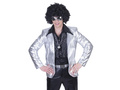 Jachetă disco argintie