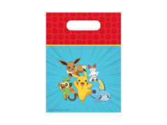 Pungi cadou Pokemon - 6 buc.