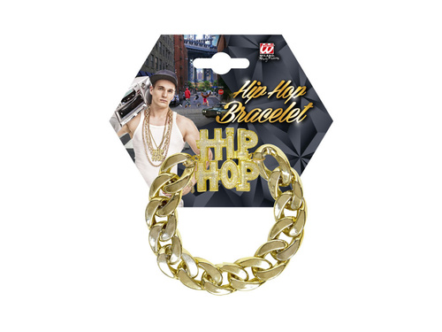 Brățară hip-hop din aur