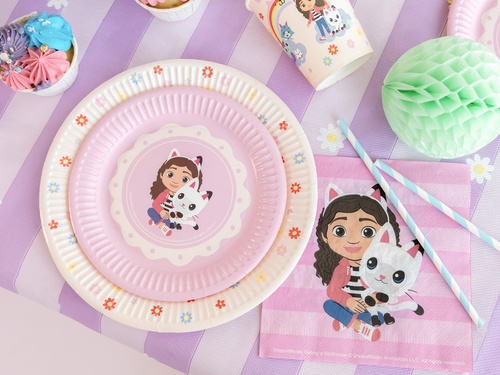 Șervețele aniversare Gabi's Cat House - 33 cm - 20 buc.