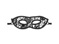 Mască cu minge de dantelă neagră - 1 buc.