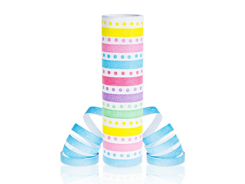 Serpentine Mazăre și dungi curcubeu - 4 m - 1 buc.