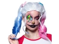 Peruca Harley Quinn cu arcuri