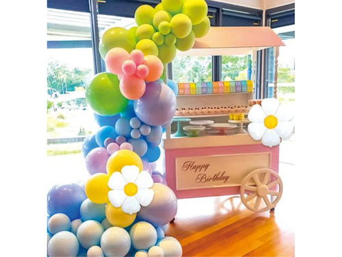 Set de baloane pentru ghirlandă „Margarete” – 74 de bucăți.