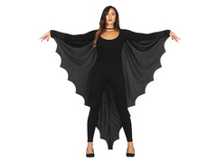 Costum cu pelerină de liliac