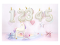 Balon cu folie Unicorn numărul 2 - 93 cm - 1 buc.