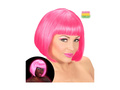 Peruca Valentina roz neon