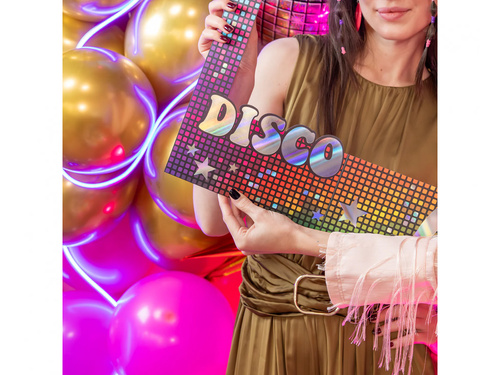 Rama pentru selfie Retro Disco - 1 buc.