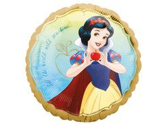 Balon cu folie Albă ca Zăpada - 45 cm - 1 buc.