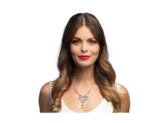 Colier din metal Nefertiti