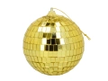 Glob disco auriu - 8 cm - 6 buc.