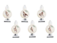 Fluierături de trompetă Cai dezvoltați - 6 buc.