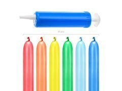 Argilă modelabilă, tuburi - culori mixte - pastel - 30 buc. + pompă