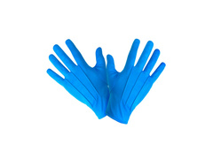 Mănuși turcoaz scurte