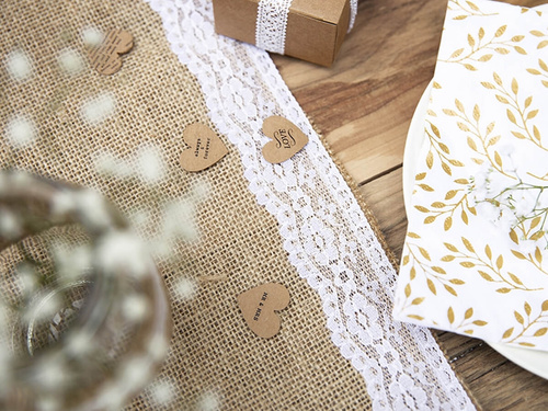 Suport de masă din iută - 2,75 m - 1 buc.