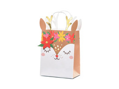 Pungă cadou Cerb de Crăciun - 1 buc.