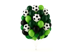 Baloane latex fotbal - medii - 35 buc.