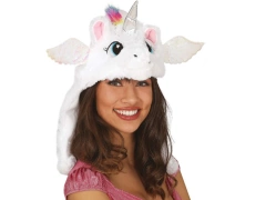 Pălărie din fleece Unicorn - 1 buc.