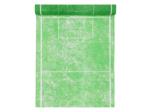 Panglică de masă decorare teren de fotbal - 30 cm x 5 m - 1 buc.