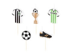 Lumânări pentru mingea de fotbal - 5 buc.