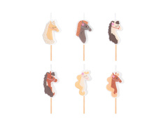 Lumânări culegător de cai - 6 buc.