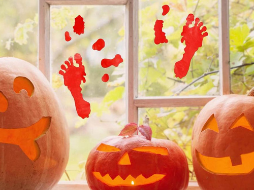 Autocolante cu gel pentru picioare însângerate