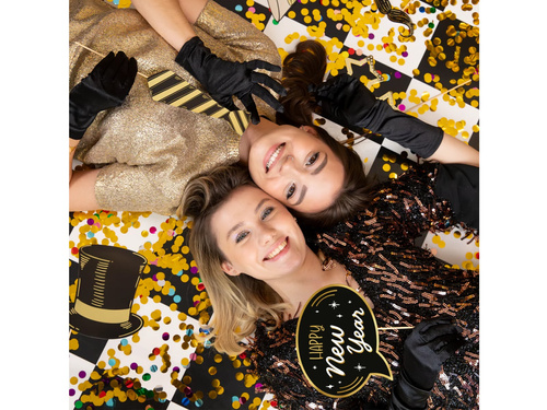 Recuzită foto pentru ajunul Anului Nou - 14 buc.