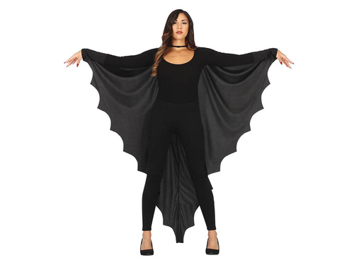 Costum cu pelerină de liliac