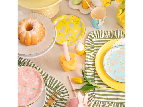 Farfurii de hârtie Hares - 18 cm - 6 buc.