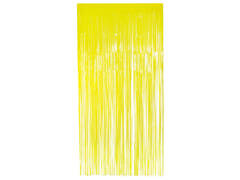 Perdea de ușă Neon galben - 100 x 200 cm
