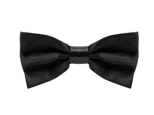 Papion clasic negru - 12 cm - 1 buc.