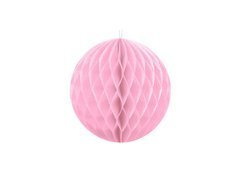 Decor de agățat minge roz deschis - 20 cm - 1 buc.