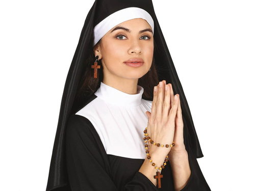 Cercei cu cruci și rozariu