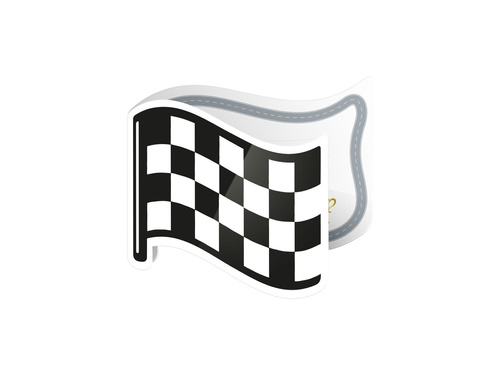 Invitații pentru ziua de naștere Racing - 6 buc.