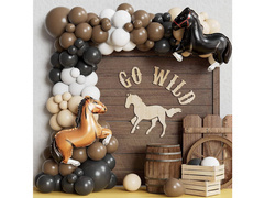 Set de baloane pentru ghirlandă „Koniki” – 134 de bucăți.