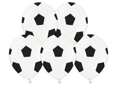 Baloane cu imprimare "Fotbal" - 30 cm - 50 buc.