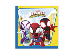 Șervețele aniversare Spiderman - 33 cm - 20 buc.