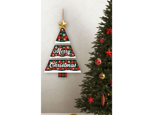 Pandantiv pom Crăciun fericit - 1 buc.