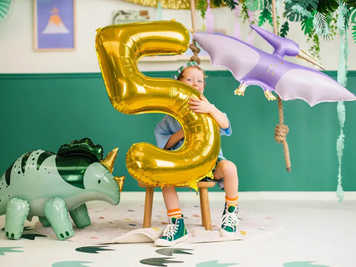 Pterodactyl violet balon de folie - 115 x 53 cm - 1 buc.