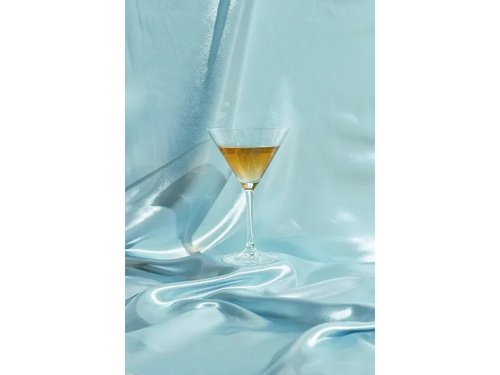 Satin simplu - albastru cețos - 36 cm x 9 metri