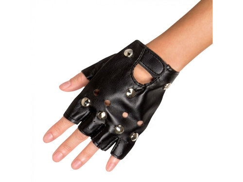 Mănuși pentru motocicliști negre