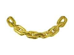 Balon ghirlanda Crăciun lanț de aur - 190 cm - 1 buc.