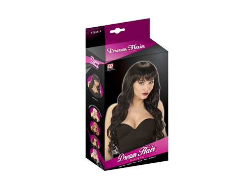 Melania Dream Hair peruca negru