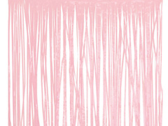 Perdea de ușă roz deschis - 100 x 200 cm