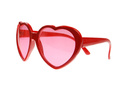 Ochelari inimă roșu - 1 buc.